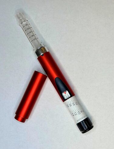 GXZ Health Reusable Injection Pen – Crimson Red – Reusable Pen in Saudi Arabia