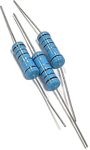 10 قطعة 3W 2.4R 24R 240R 2.4K 24K 240K 2R4 24 240 أوم R K دقة 1% مقاوم غشاء معدني حلقة خمسة ألوان 0.1R-910K(MF 3W 10R 10 قطعة) in Saudi Arabia