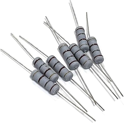 20Pcs 2W 0.18R 1R8 18R 180R 1K8 18K 180K 0.18 1.8 18 180 R K Ohm Carbon Film Resistor 5%(CF 2W 36R 20pcs) in Kuwait