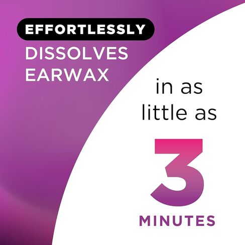 مجموعة تنظيف شمع الأذن من ليبو - قطرات مساعدة لتنظيف شمع الأذن، حقنة لمبة وسدادات أذن قطنية، إزالة شمع الأذن سريعة المفعول، خالية من البيروكسيد، محلول آمن ولطيف للعناية بالأذن in Kuwait