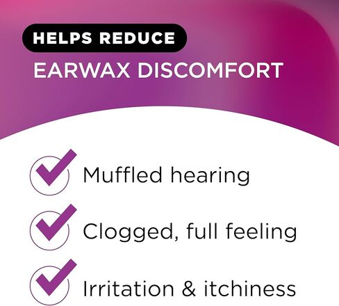 مجموعة تنظيف شمع الأذن من ليبو - قطرات مساعدة لتنظيف شمع الأذن، حقنة لمبة وسدادات أذن قطنية، إزالة شمع الأذن سريعة المفعول، خالية من البيروكسيد، محلول آمن ولطيف للعناية بالأذن in Kuwait