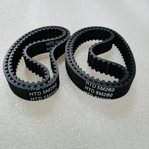 أحزمة لوح التزلج الكهربائية، HTD 260mm-5M-15mm، 4 قطع in Kuwait