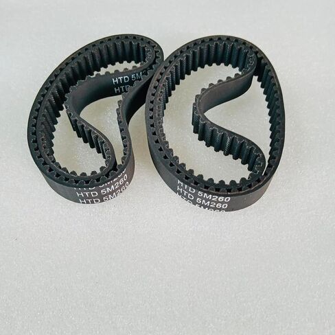 أحزمة لوح التزلج الكهربائية، HTD 260mm-5M-15mm، 4 قطع in Kuwait