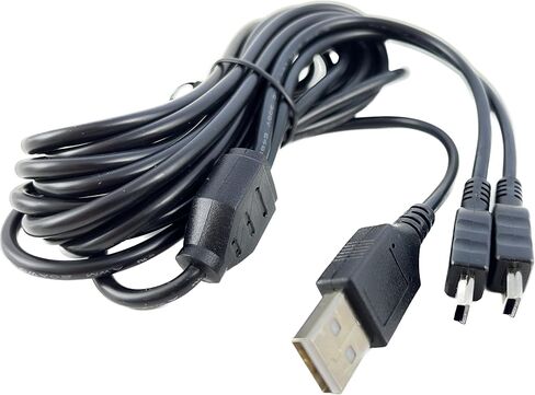 كابل مقسم USB صغير 10FT من OMNIHIL متوافق مع Native Instruments Traktor Audio 2 MK2 in Saudi Arabia