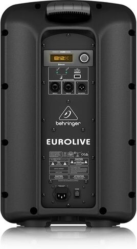 مكبر صوت Behringer EUROLIVE B12X بقدرة 1000 وات ثنائي الاتجاه مقاس 12 بوصة مع خلاط رقمي وخيار لاسلكي وجهاز تحكم عن بعد عبر iOS*/Android* تطبيق الهاتف المحمول وبث الصوت عبر البلوتوث in Saudi Arabia