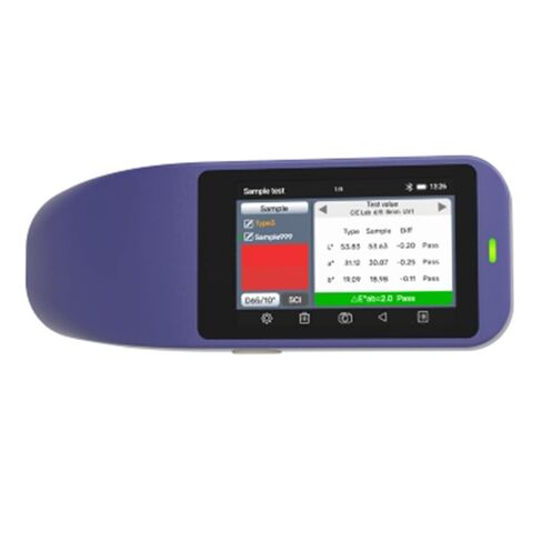 Touch Screen Spectrophotometer Color Difference Tester with Caliber 8mm Reflectivity Range 0-200% Resolution 0.01% 8000 Group Mass Storage USB Interface in Saudi Arabia