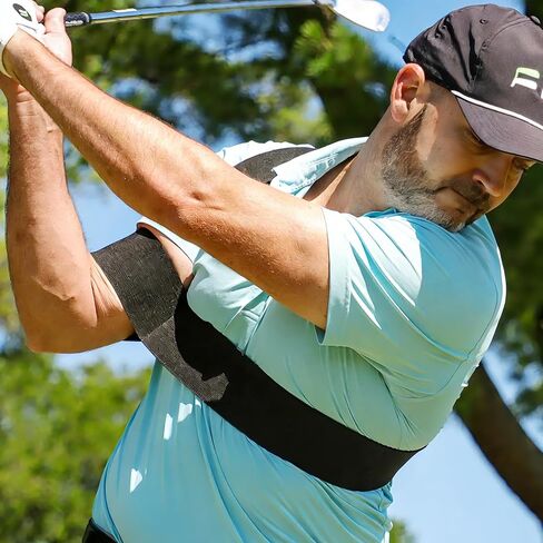 Slider Golf Training Aid, Adjustable Swing Correcting Arm Band, Sliders Training Aids for Men & Women Postures Correction, Improve Swing Stability-1pc in Kuwait