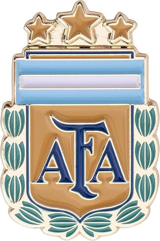Desert Cactus Argentine Football Association Lapel Pins AFA Argentina Albiceleste Club Soccer Logo Enamel Made of Metal (Pin A) in Saudi Arabia
