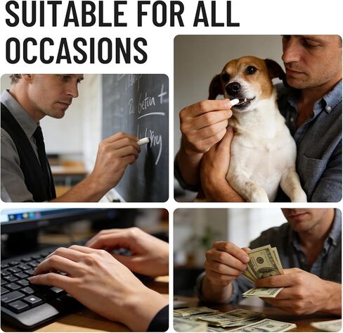 Professional Rubber Finger Cots - Textured Grip & Latex-Free Finger Tip Protectors for Counting Money, Handling Paper, Reusable Protective Guards 2.67" x 0.98", Labor Protection Finger Guards (300PCS) in Kuwait