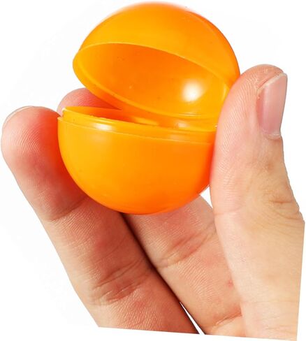 Kisangel 100pcs Colorful Raffle Balls 4cm Openable Plastic Capsules for Kids Party Games Vending Machine Prizes and Drawing Events in Kuwait