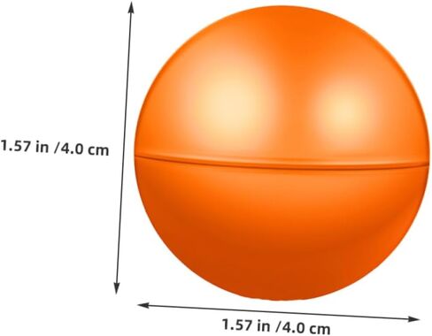 Milisten 100pcs Enhanced Engagement Raffle Balls Plastic Hollow Balls for Party Event Vending Machine in Kuwait