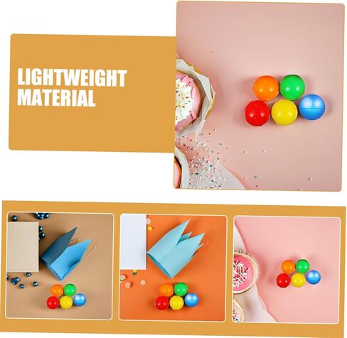 Milisten 100pcs Enhanced Engagement Raffle Balls Plastic Hollow Balls for Party Event Vending Machine in Kuwait