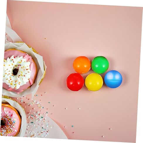 Milisten 100pcs Enhanced Engagement Raffle Balls Plastic Hollow Balls for Party Event Vending Machine in Kuwait