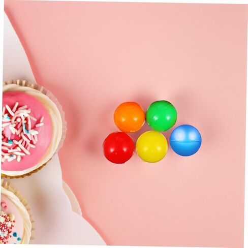 Milisten 100pcs Enhanced Engagement Raffle Balls Plastic Hollow Balls for Party Event Vending Machine in Kuwait