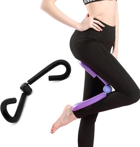 Leg Sculptor Thigh Trainer - Compact Butterfly Design for Inner Outer Thigh Toning, Glute & Arm Workout with Soft Foam Handles - Assorted Colors in Saudi Arabia
