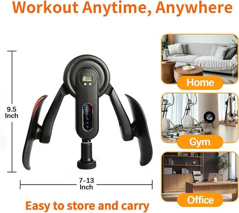 Thigh Trainer, 0–132 lb Adjustable Kegel Exerciser with LED Display, Pelvic Floor Muscle Exercise Device for Men and Women in Saudi Arabia