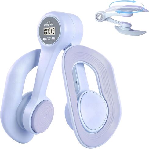 Inner Thigh Exerciser for Women, Pelvic Floor Exercise Devices with Display Counter, Adjustable Hip Trainer Kegel Exerciser for Postpartum Rehabilitation in Saudi Arabia