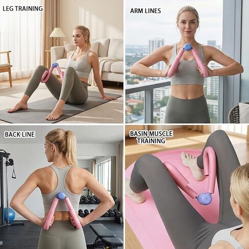 Thigh Master، تونر عضلات البطن للساقين والذراعين والصدر والأرداف الخلفية، معدات اللياقة البدنية المنزلية لفقدان الوزن in Saudi Arabia