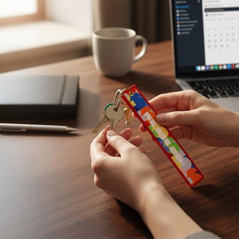 Official FIFA World Cup 2026 Edition - 6.3 inch Embroidered Keychain w 3D Trophy - Historic, Once-in-a-Lifetime Collector’s Item - Made to Last; Perfect for Keys, Backpacks, and Luggage in Kuwait