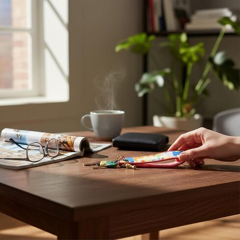 Official FIFA World Cup 2026 Edition - 6.3 inch Embroidered Keychain w 3D Trophy - Historic, Once-in-a-Lifetime Collector’s Item - Made to Last; Perfect for Keys, Backpacks, and Luggage in Kuwait