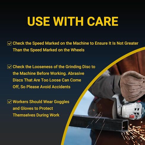 4-1/2 Inch Cut Off Wheels, 4.5" Grinder Wheels for Metal & Stainless Steel, Professional Thin Cutting Discs for Angle Grinder - 50 PCS of Aggressive Cutting Blades in Kuwait