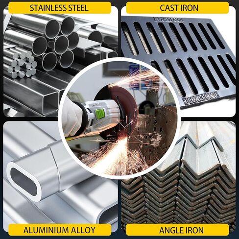 4-1/2 Inch Cut Off Wheels, 4.5" Grinder Wheels for Metal & Stainless Steel, Professional Thin Cutting Discs for Angle Grinder - 50 PCS of Aggressive Cutting Blades in Kuwait