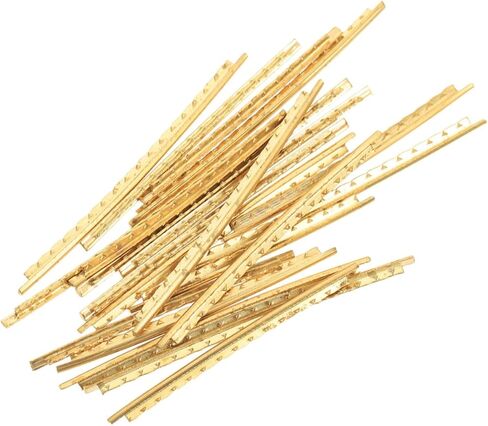20pcs Guitar Fret Wire Fret Wires for Acoustic and Electric Guitars Durable Fingerboard Supplies for Musicians and Enthusiasts Thickness in Saudi Arabia