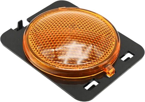 Car Side Marker Light Left/Right Turn Signal Lamp with Light Bulb 55078145AA/55078144AA Replacement for Jeep Wrangler 2007-2018 (Left) in Saudi Arabia