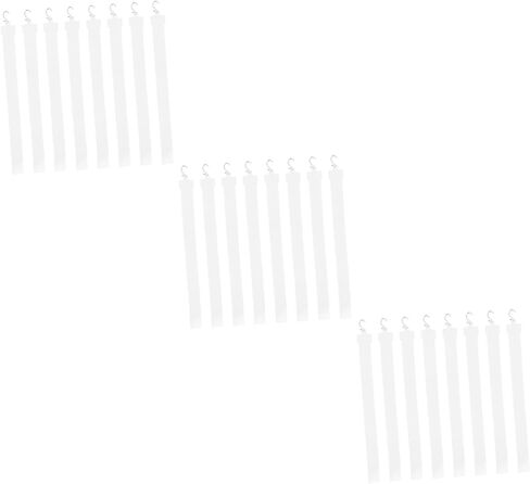 24pcs Retail Store Display Strips Hooks Merchandising Hanging for Supermarket Convenience Store Organized Product Hanging in Kuwait