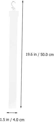 24pcs Retail Store Display Strips Hooks Merchandising Hanging for Supermarket Convenience Store Organized Product Hanging in Kuwait