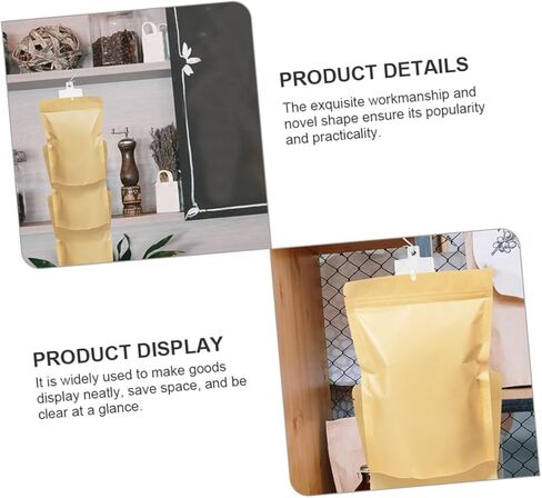 24pcs Retail Store Display Strips Hooks Merchandising Hanging for Supermarket Convenience Store Organized Product Hanging in Kuwait