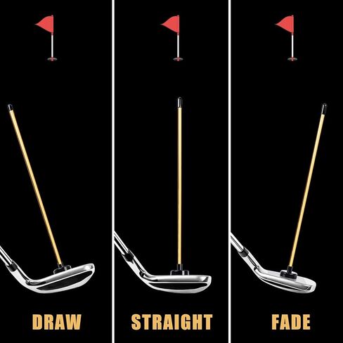 عبوتان من أعواد محاذاة الجولف مقاس 40 بوصة مع قضيب محاذاة نادي الجولف المغناطيسي، تصور يوضح هدف تأرجح الجولف الصحيح، أعواد محاذاة احترافية لممارسة مدرب التأرجح in Kuwait