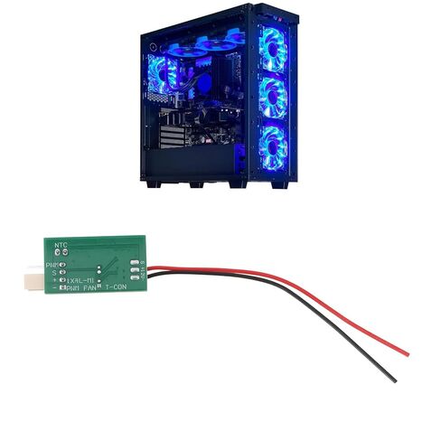 SING F LTD 2Pcs DC12V PWM Fan Temperature Control Speed Regulator VHM802 VHM-802 for Computer Case in Kuwait