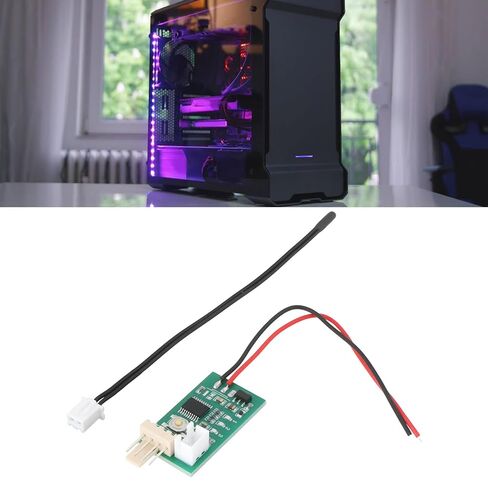 SING F LTD 2Pcs DC12V PWM Fan Temperature Control Speed Regulator VHM802 VHM-802 for Computer Case in Kuwait