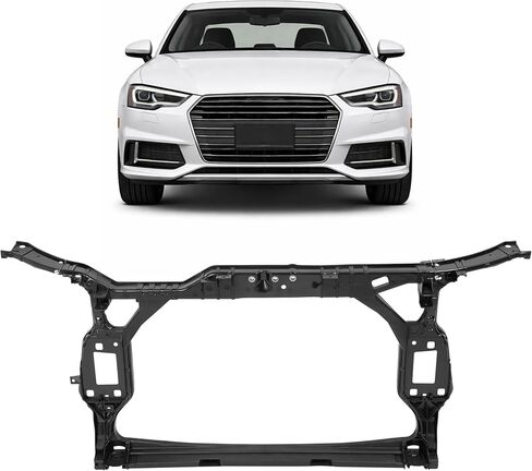 Radiator Support Compatible with 2008-2017 Audi A4 Allroad Quattro A5 Quattro S4 S5 Radiator Support Core Assembly Replacement for 8K0805594L AU1225124 Steel Electrophoresis in Saudi Arabia