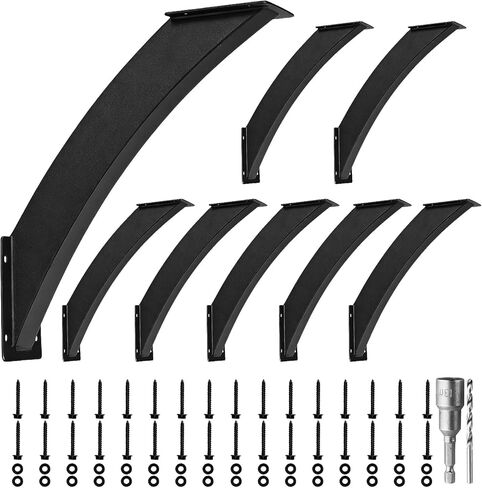 دعامات دعم زاوية 45 درجة عامة 4x4 بوصة (3.2x3.2 بوصة فعلية) دعامات دعم زاوية الخشب وزاوية الشعاع مع براغي تثبيت لأسطح شرفات المراقبة والشرفات وكبائن السجل وما إلى ذلك in Kuwait