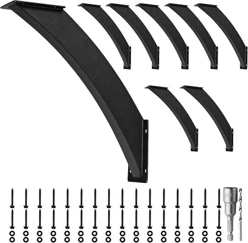 Generic Heavy Duty 45 Degree Angle Support Bracket 4x4in (Actual 3.2x3.2in) Wood Post and Beam Angle Support Brackets with Mounting Screws for Wooden Structures Porches Gazebos in Saudi Arabia