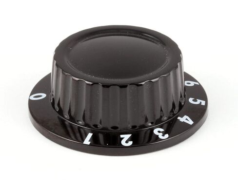 Apw Wyott 56505 Knob, Black Plain (1 to 10) in Saudi Arabia
