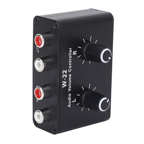 Volume Control Knob, Balance Adjuster for Stereo Signals,Audio Volume Controller Aluminum Alloy Housing,Plug and Play Design, Ideal for CD Players,3 Selection Methods in Saudi Arabia