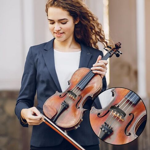 10Pcs Viola Mute Viola Practice Mutes Black Violin Mute 4/4 Rubber Violin Practice (8Pcs Round Style 2Pcs Claw Style) in Kuwait