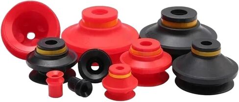 10 قطعة من أكواب شفط الهواء الهوائية VB -10 20 ملحقات مناور ظرف فراغ صناعي من السيليكون الأحمر (تركيب VB-20) in Kuwait