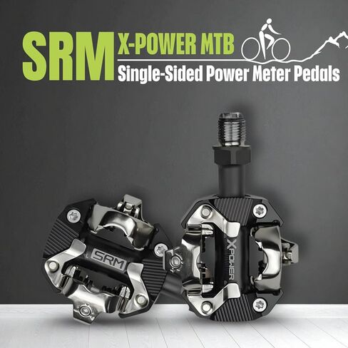 دواسة عداد الطاقة SRM X-Power MTB، متوافقة مع SPD من جانب واحد، عمود دوران طويل، دقة ±2%، بلوتوث وANT+، قابلة لإعادة الشحن، تتضمن مجموعة أدوات StarlitGem المتعددة وقطعة قماش للتنظيف in Saudi Arabia