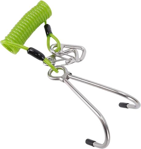 Double Ended Dive Reel, 316 Stainless Steel Safety Line, Current Hook Diving and Underwater Photography in Saudi Arabia