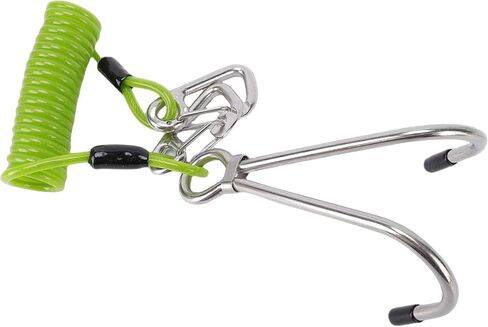 Double Ended Dive Reel, 316 Stainless Steel Safety Line, Current Hook Diving and Underwater Photography in Saudi Arabia