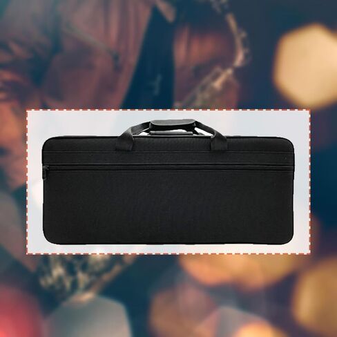 Alto Saxophone Case Alto Saxophone Carrying Bag, Protective Durability Lightweight Accessory Premium Rectangular Portable in Kuwait