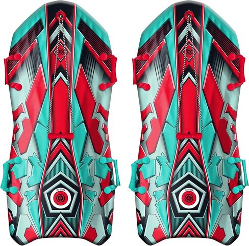 Premium SNO Storm Recreational Winter Foam Snow Sled 2PK in Kuwait