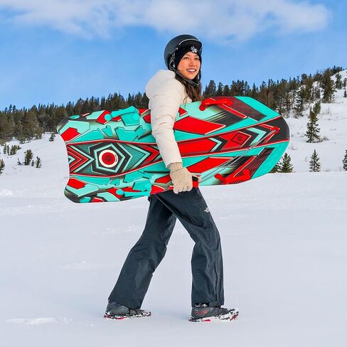 Premium SNO Storm Recreational Winter Foam Snow Sled 2PK in Kuwait