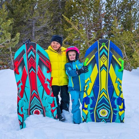 Premium SNO Storm Recreational Winter Foam Snow Sled 2PK in Kuwait