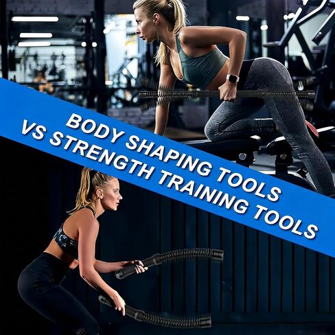 Portable Ropeless Battle Ropes, 2 in 1 Cordless Battle Ropes for Home Gym with Non-Slip Gloves, HIIT and Low-Impact Aerobic Training and Muscle Training for Men and Women in Saudi Arabia