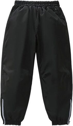 Kids Cargo Pants for Girls Casual Y2K Elastic Waist Straight Leg Hiking Pant Outdoor Windproof Sports Trousers with Pockets in Saudi Arabia